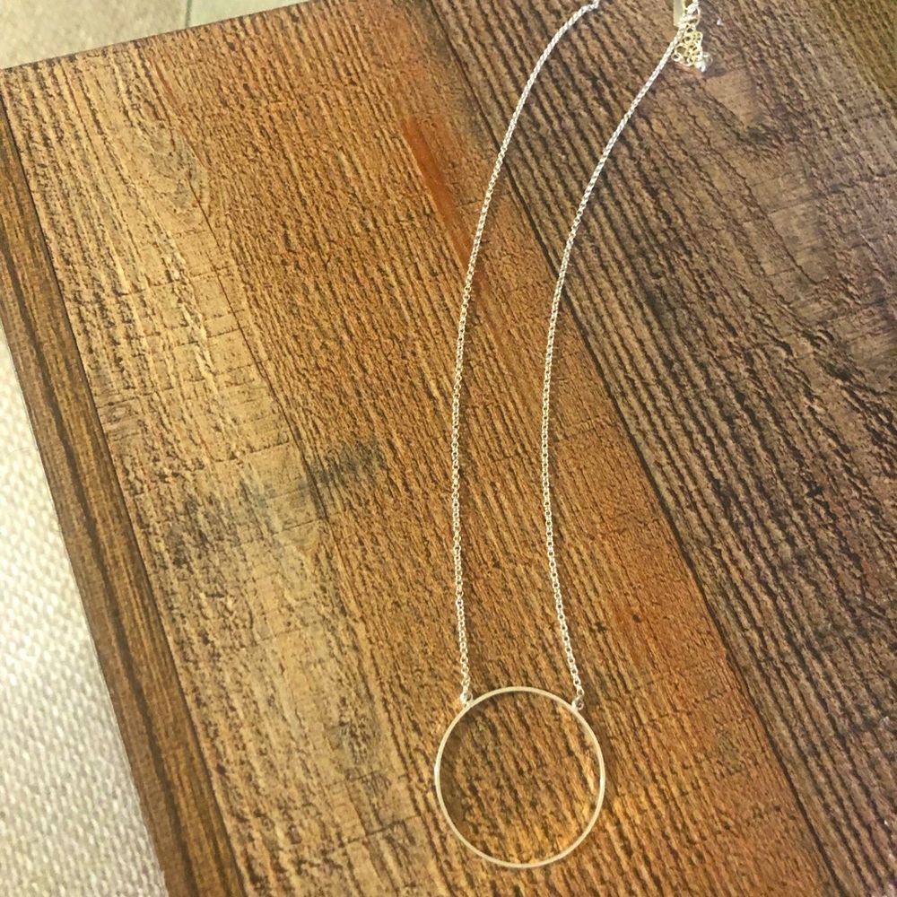 Lele Sadoughi Circle necklace
